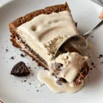 Ice Cream Sandwich Cake 3 Ice Cream Sandwich Cake with layers of chocolate, whipped topping, and ice cream sandwiches