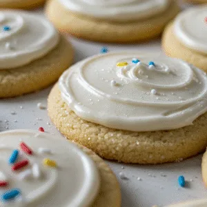 Frosted Sugar Cookies